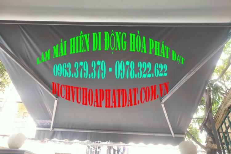 mái hiên di động Hòa Phát Đạt