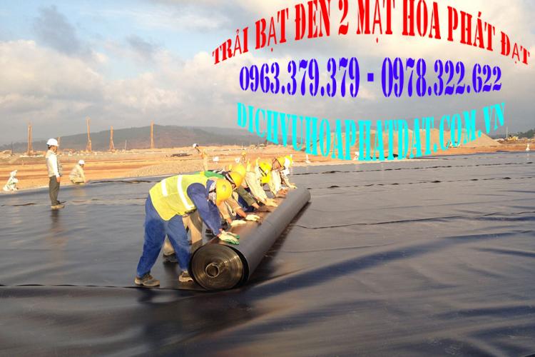 bạt lót ao cá Hòa Phát Đạt